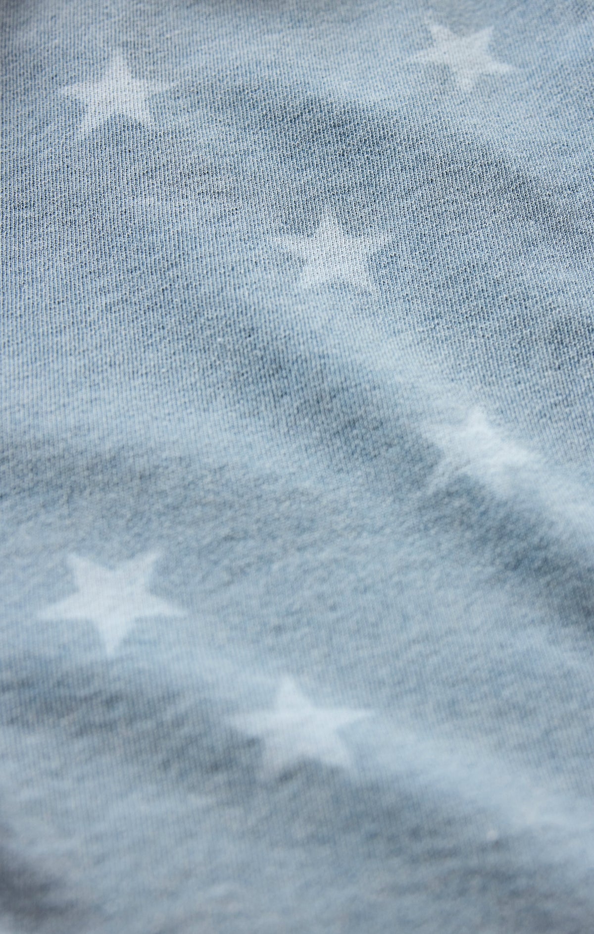 Written Stars Denim Sweatshirt
