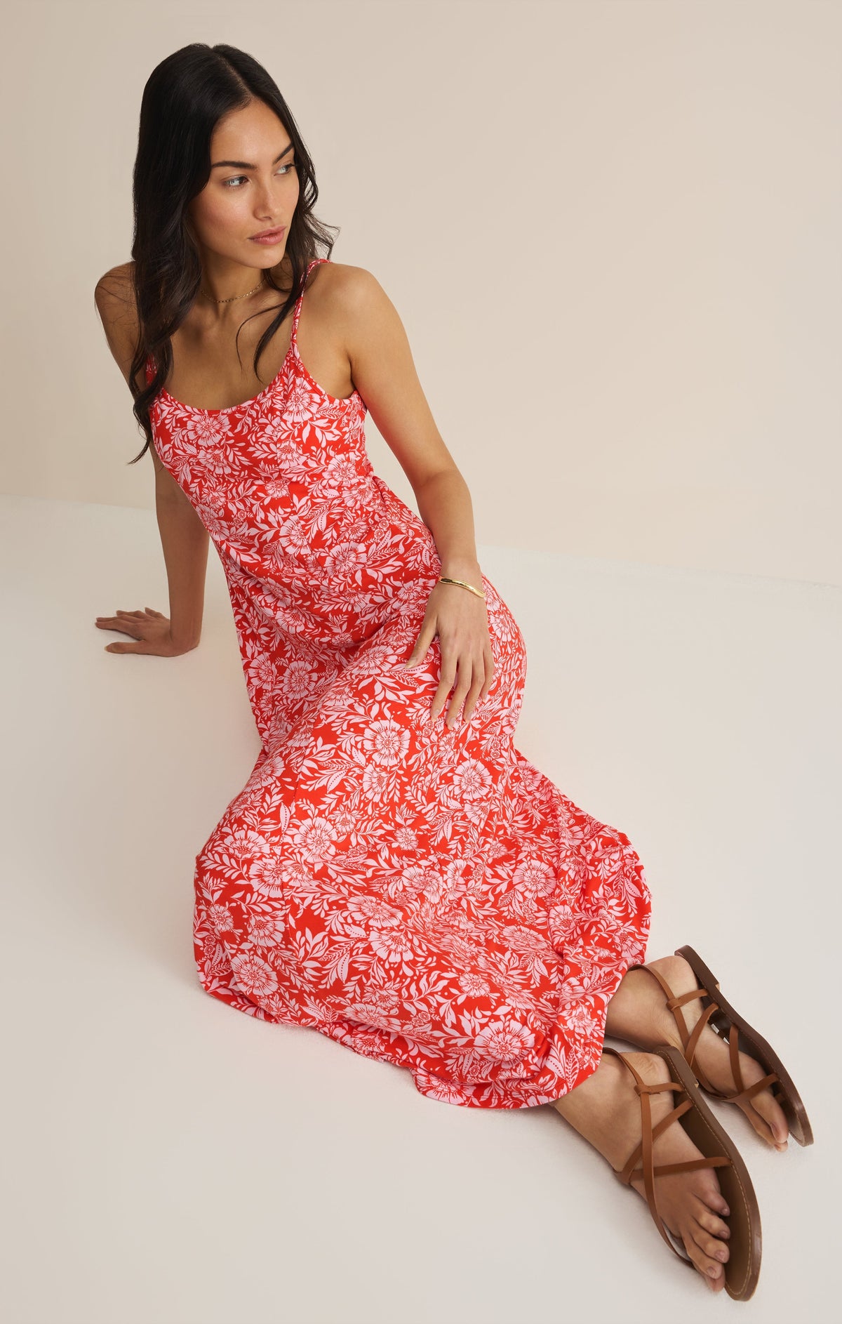 Charisma Ona Floral Midi Dress