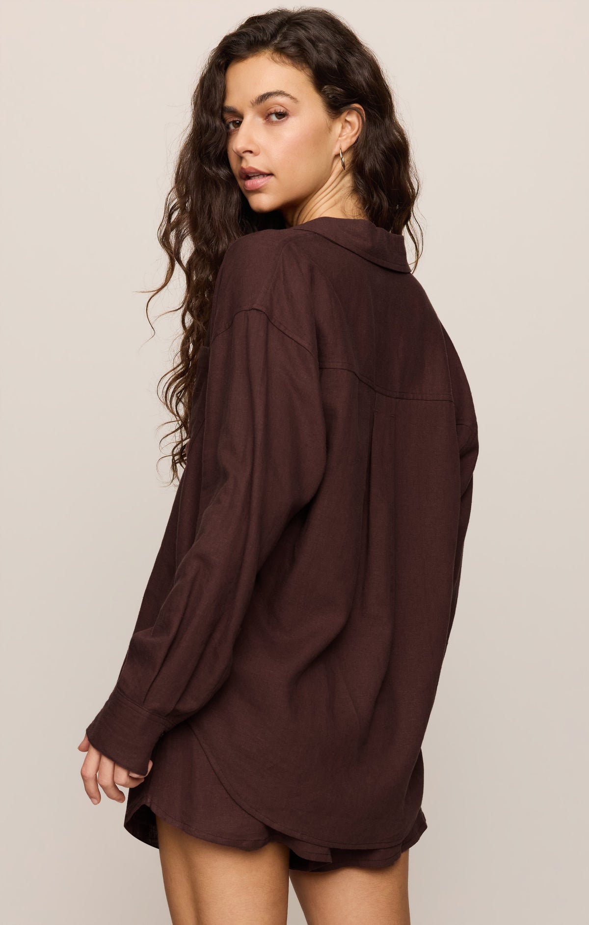 Alfie Linen Button Up