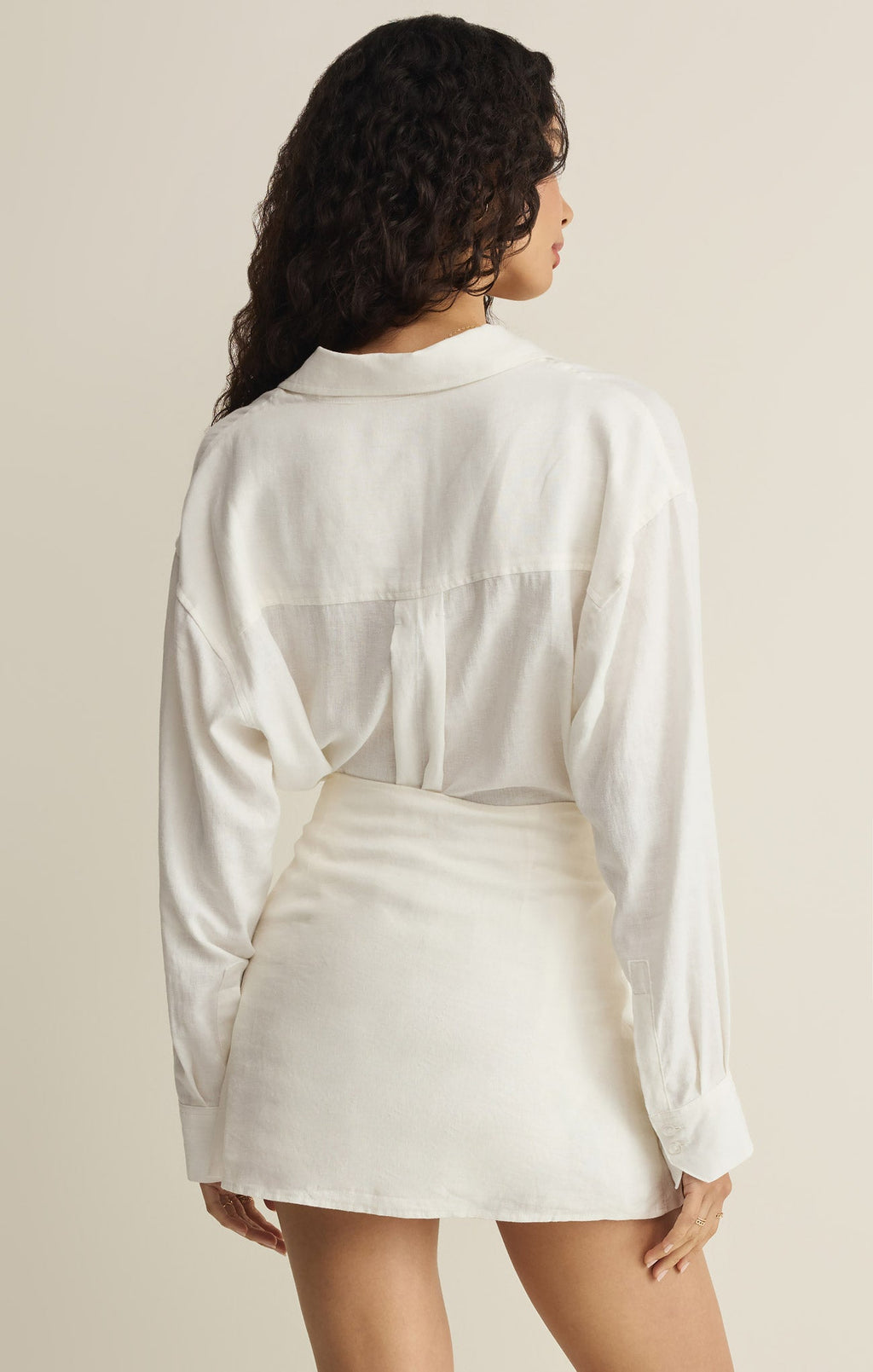 The Signature Linen Top