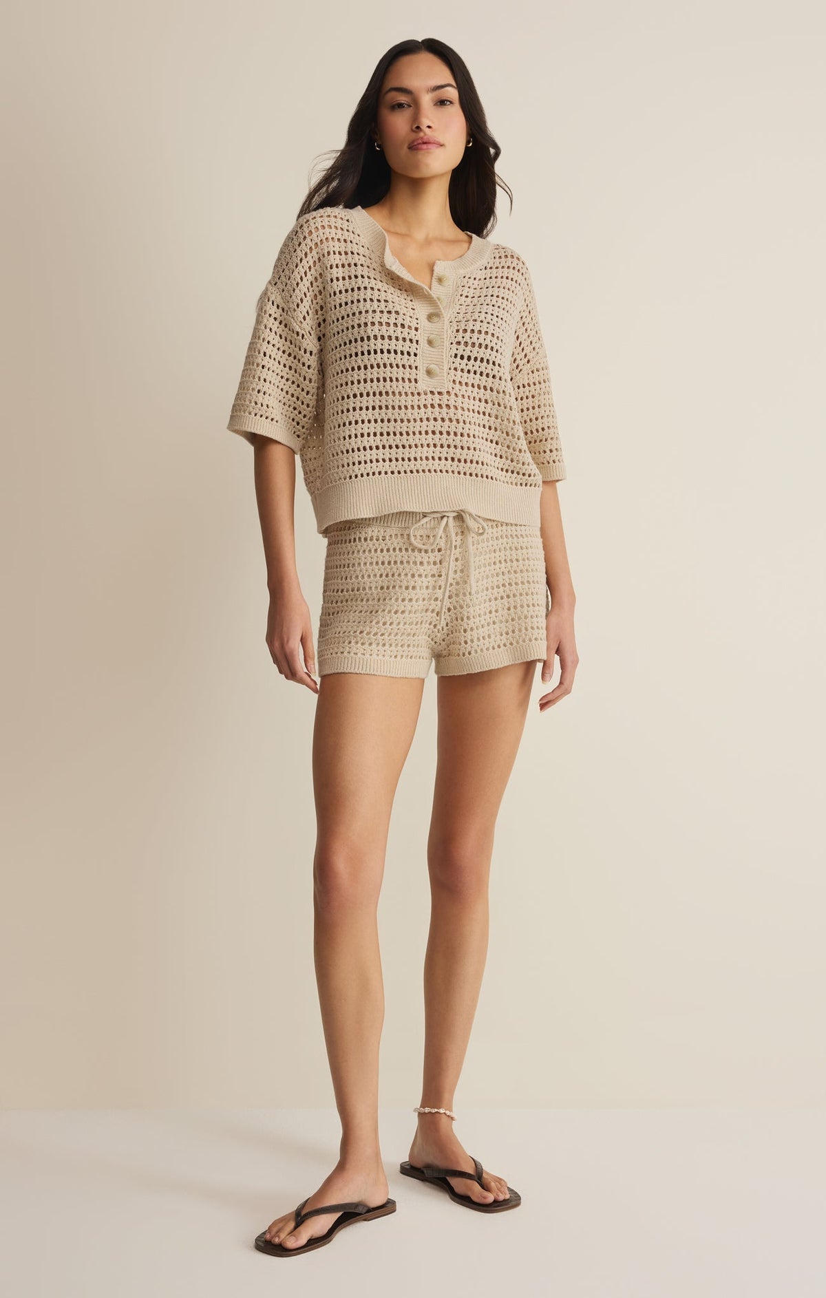 Kylo Henley Crochet Top