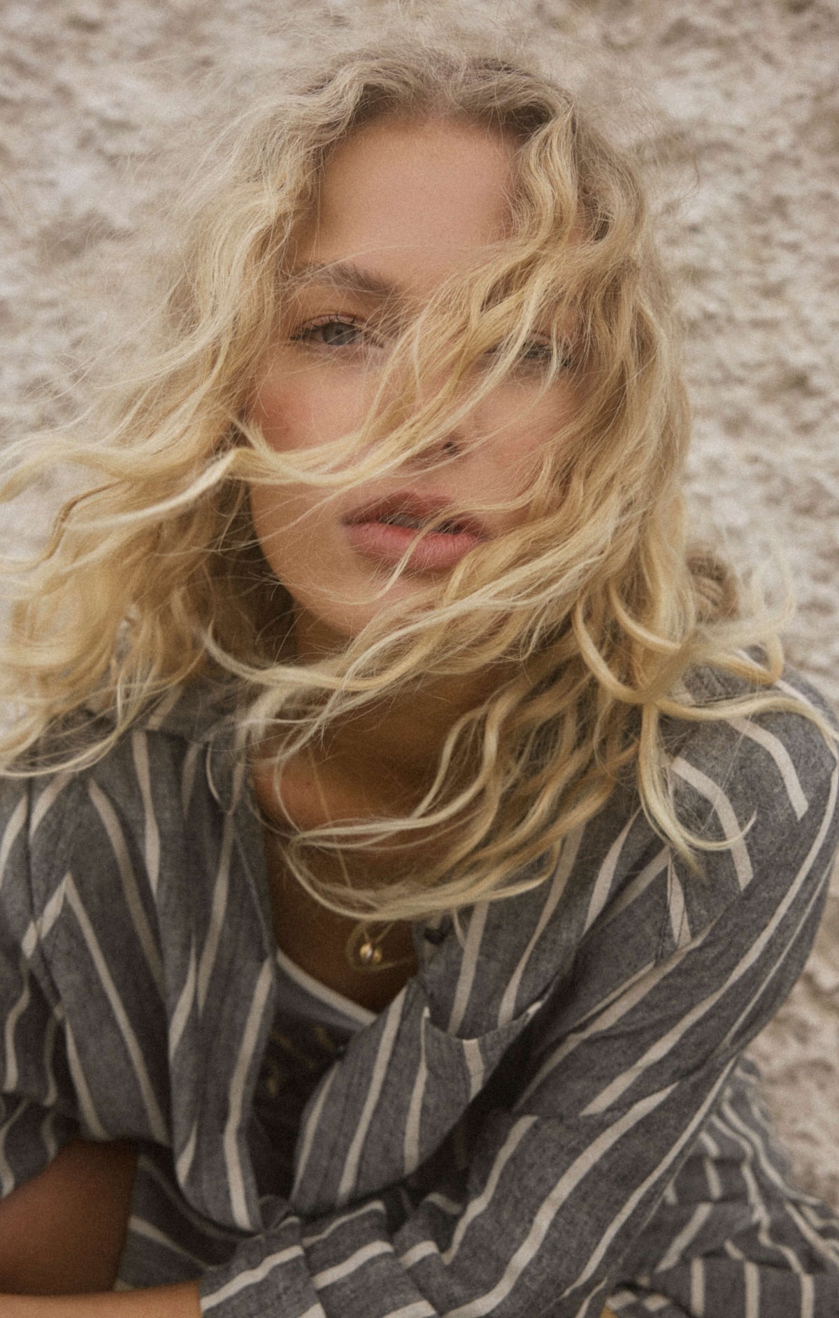 The Perfect Linen Striped Top