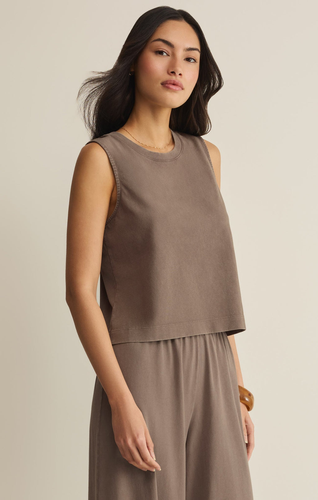 Sloane Cotton Jersey Tank