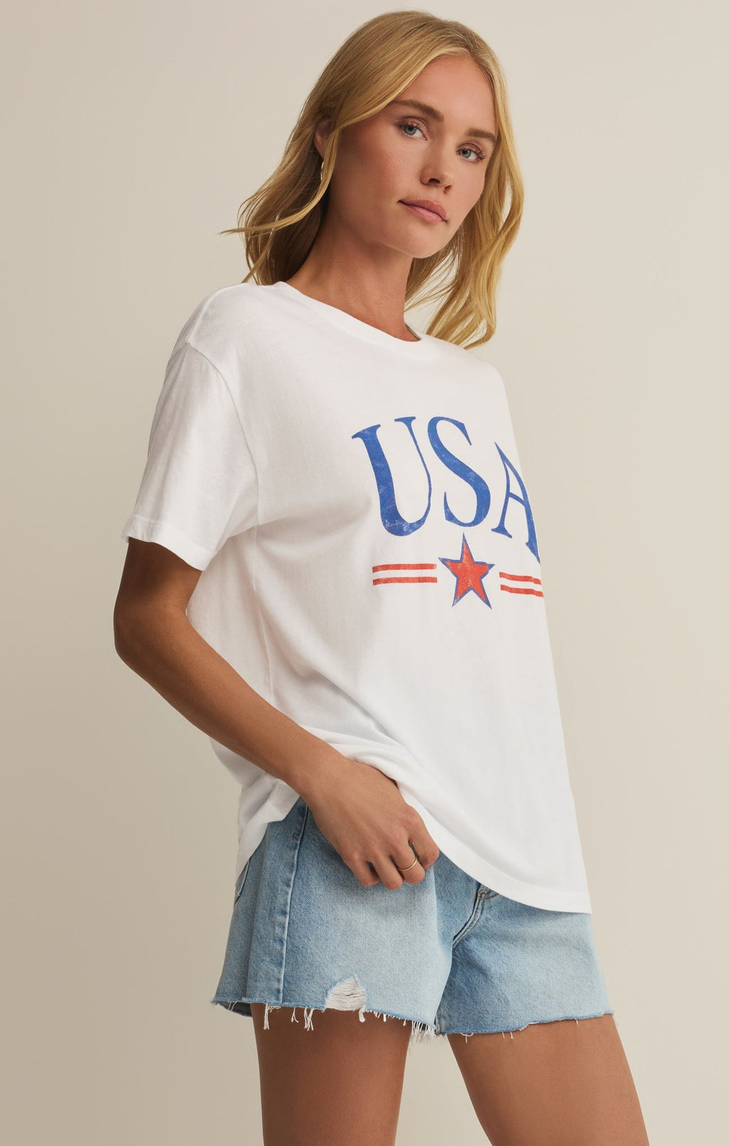 USA Star Boyfriend Tee