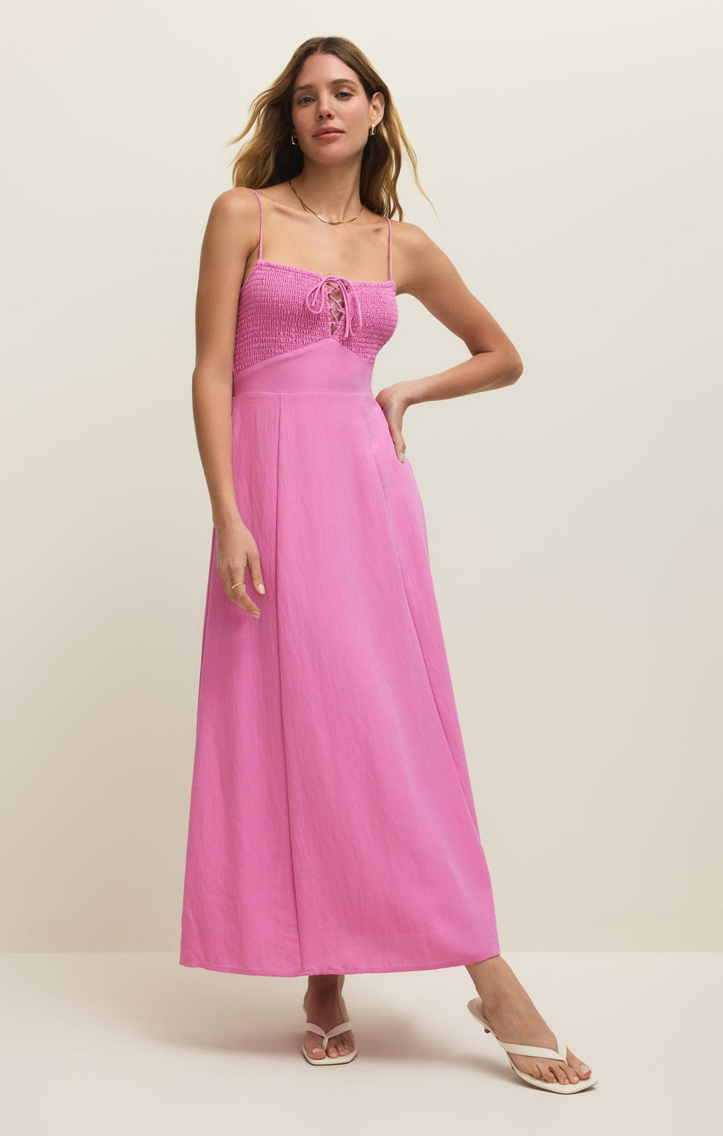 Granada Airy Gauze Maxi Dress