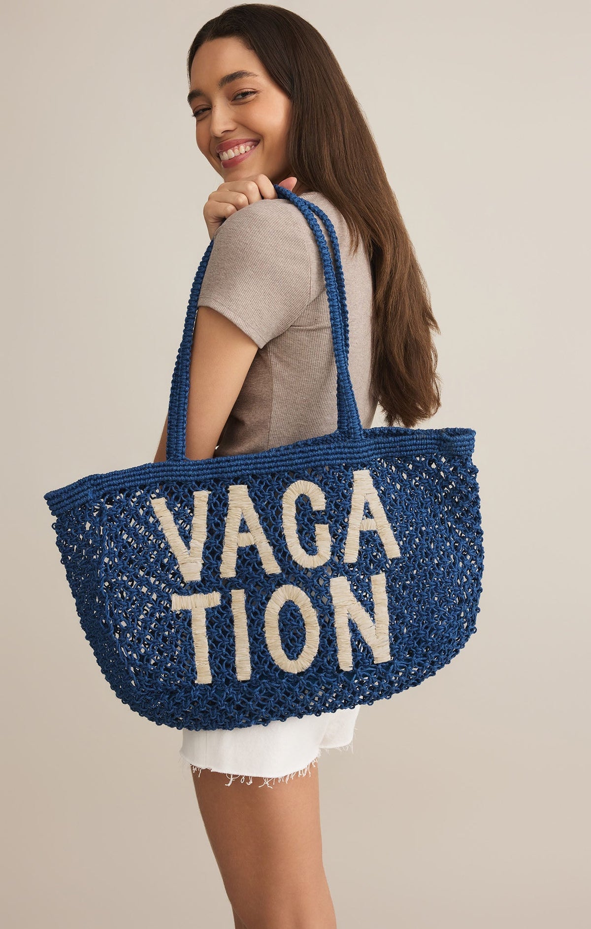 Woven Jute Tote Bag