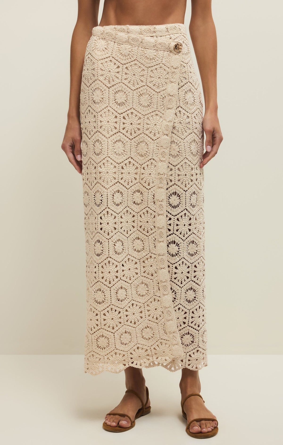 Raquel Lace Maxi Skirt