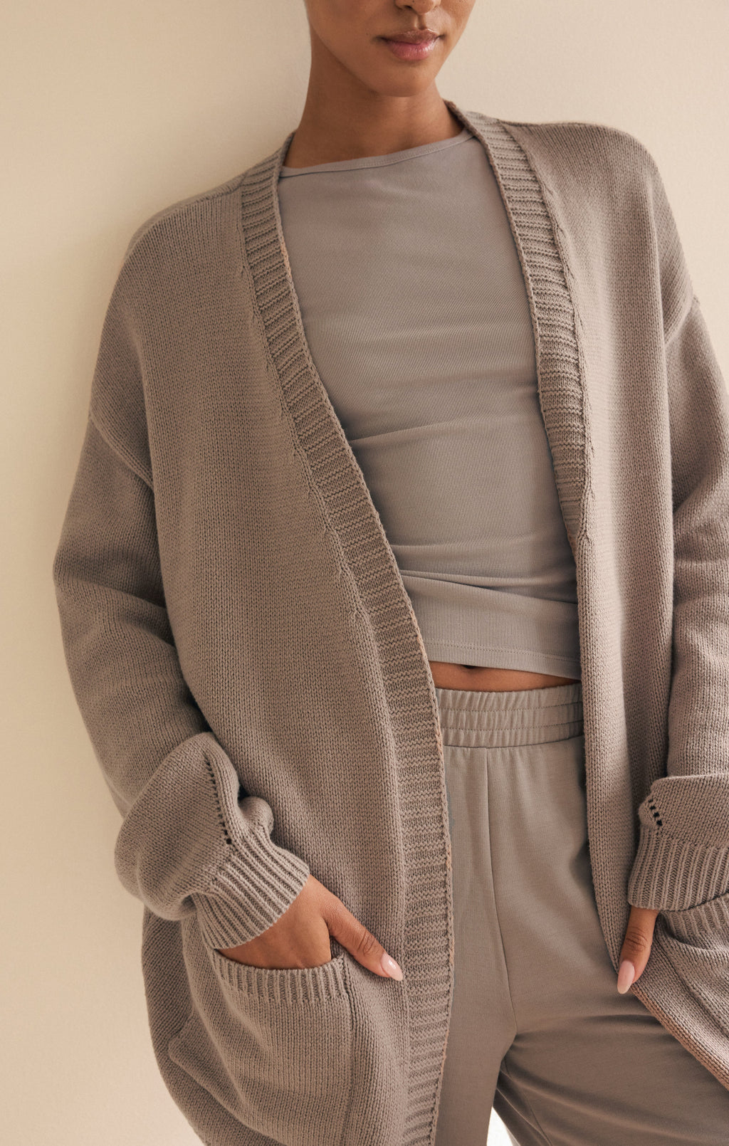 Sanborn Open Cardigan