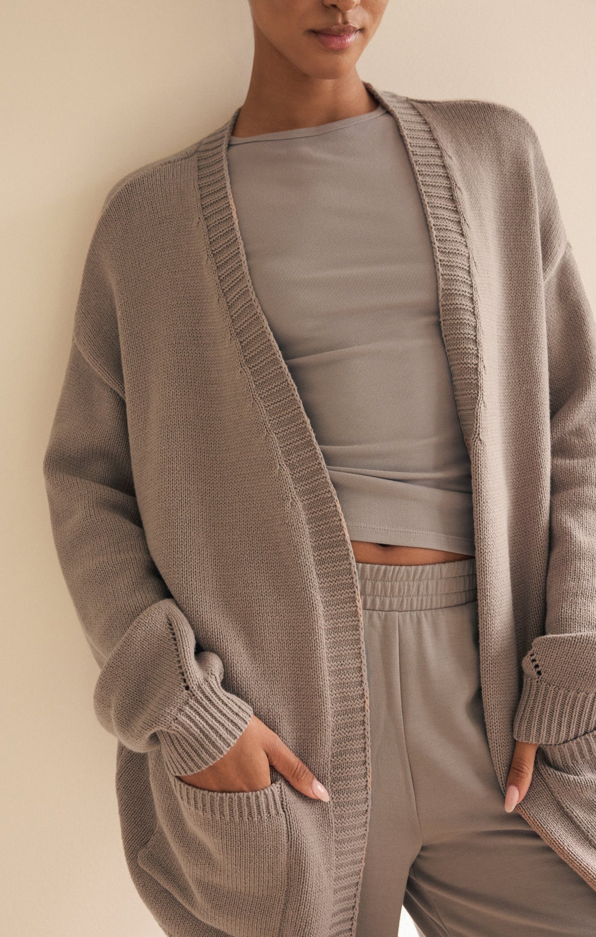 Sanborn Open Cardigan