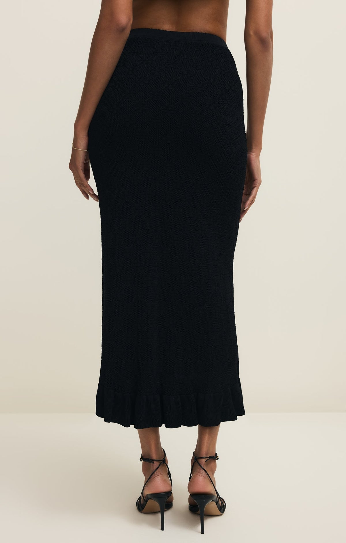 Ramona Jacquard Sweater Midi Skirt