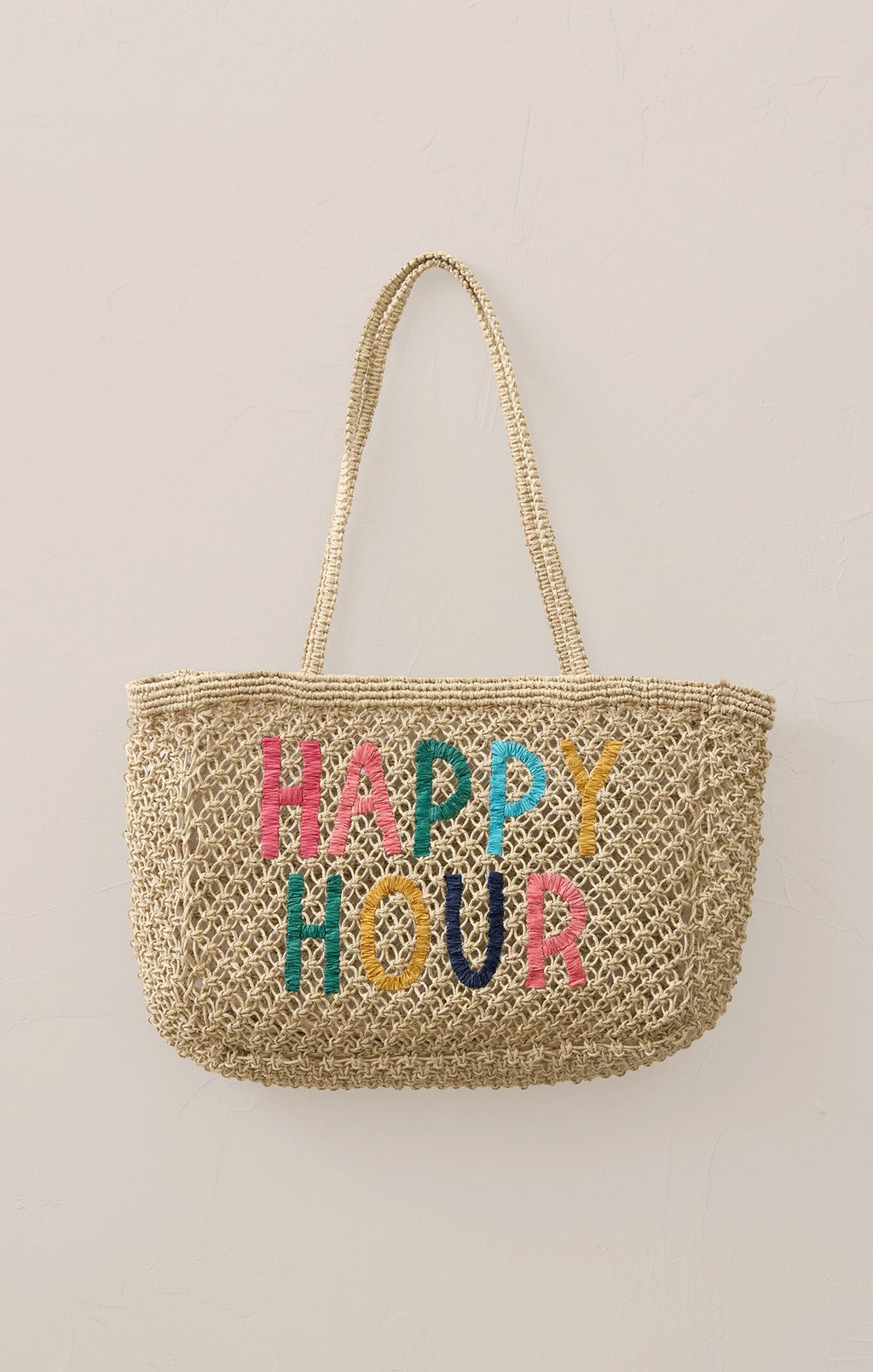 Woven Jute Tote Bag