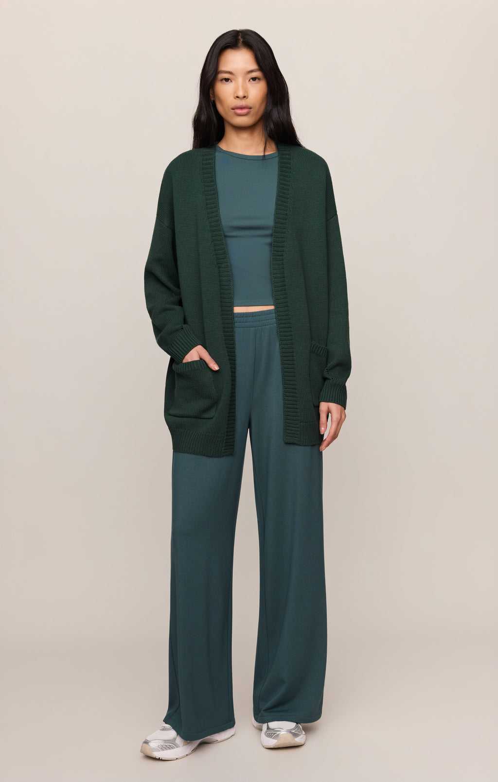 Sanborn Open Cardigan