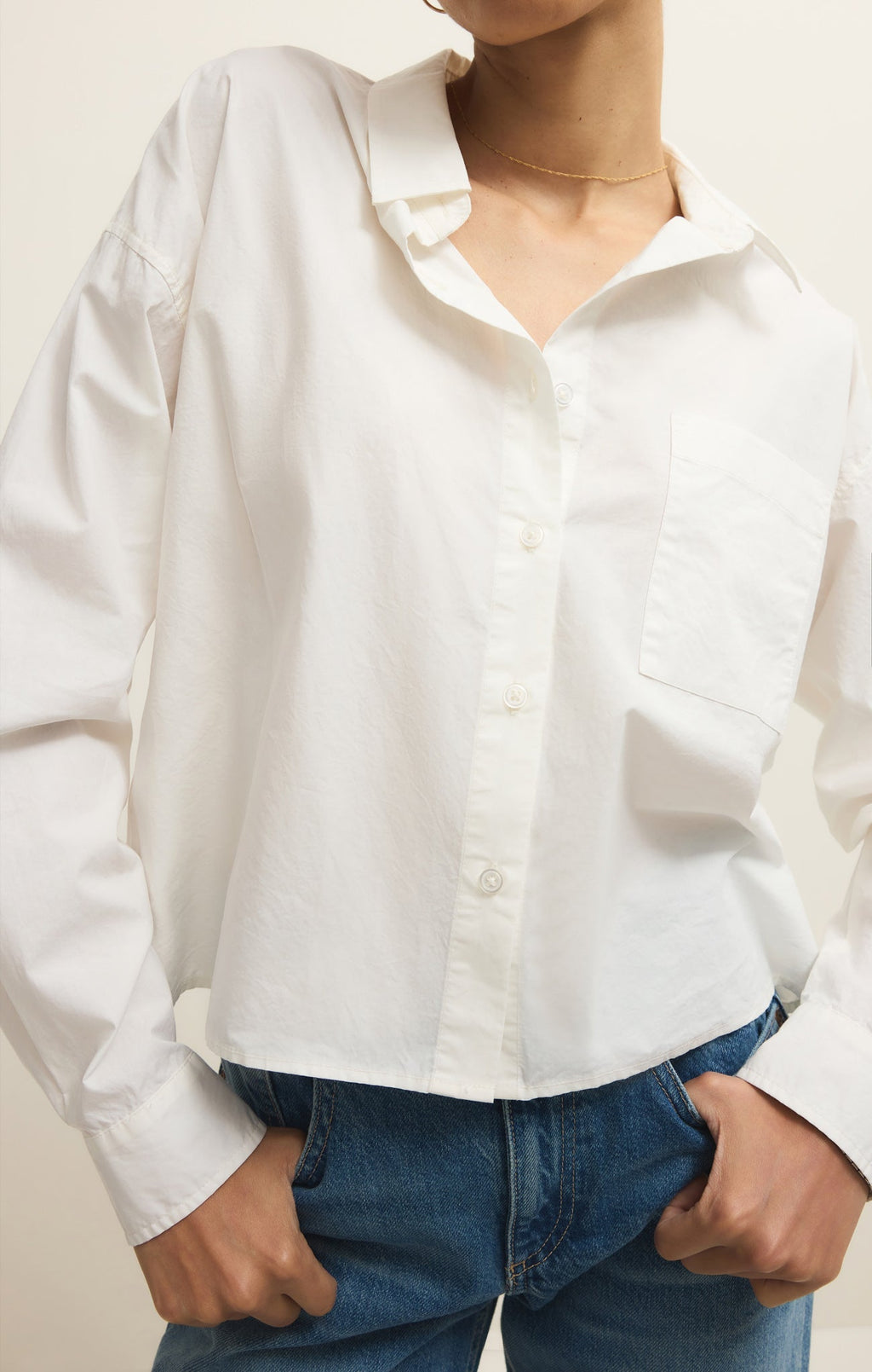 Lisette Poplin Top