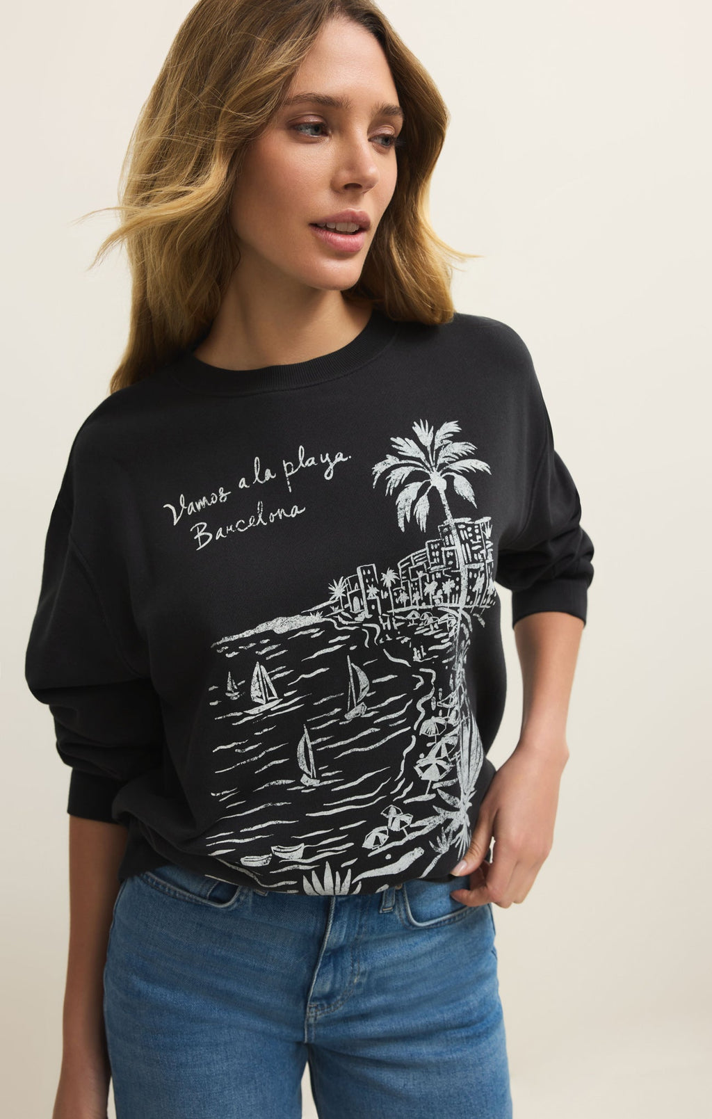 La Playa Boyfriend Sweatshirt