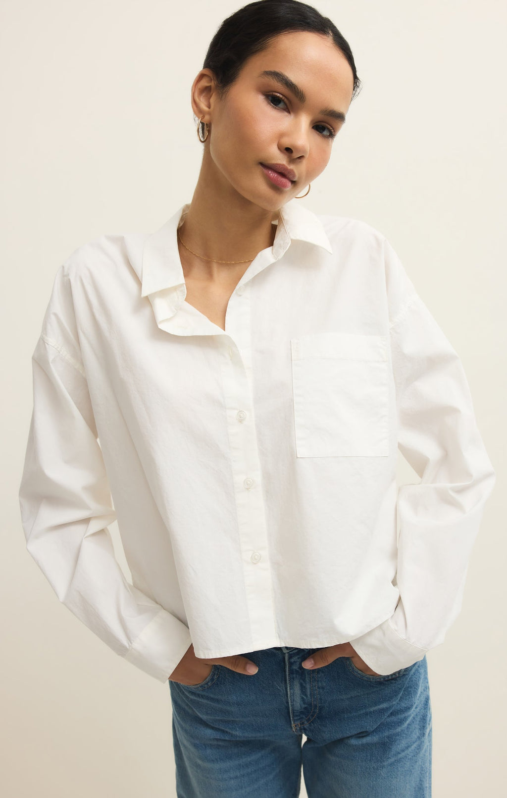 Lisette Poplin Top