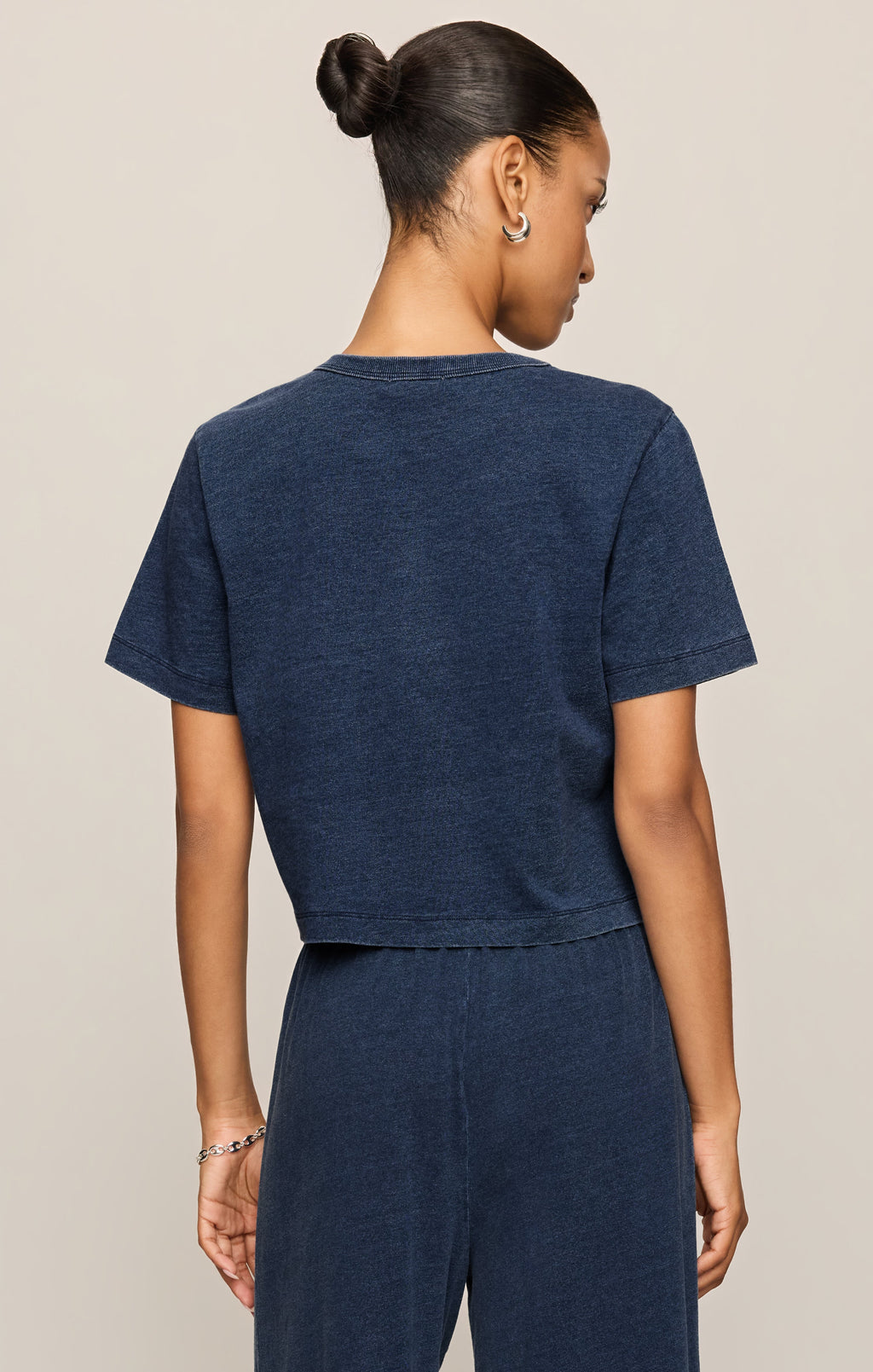 Stellan Jersey Denim Tee