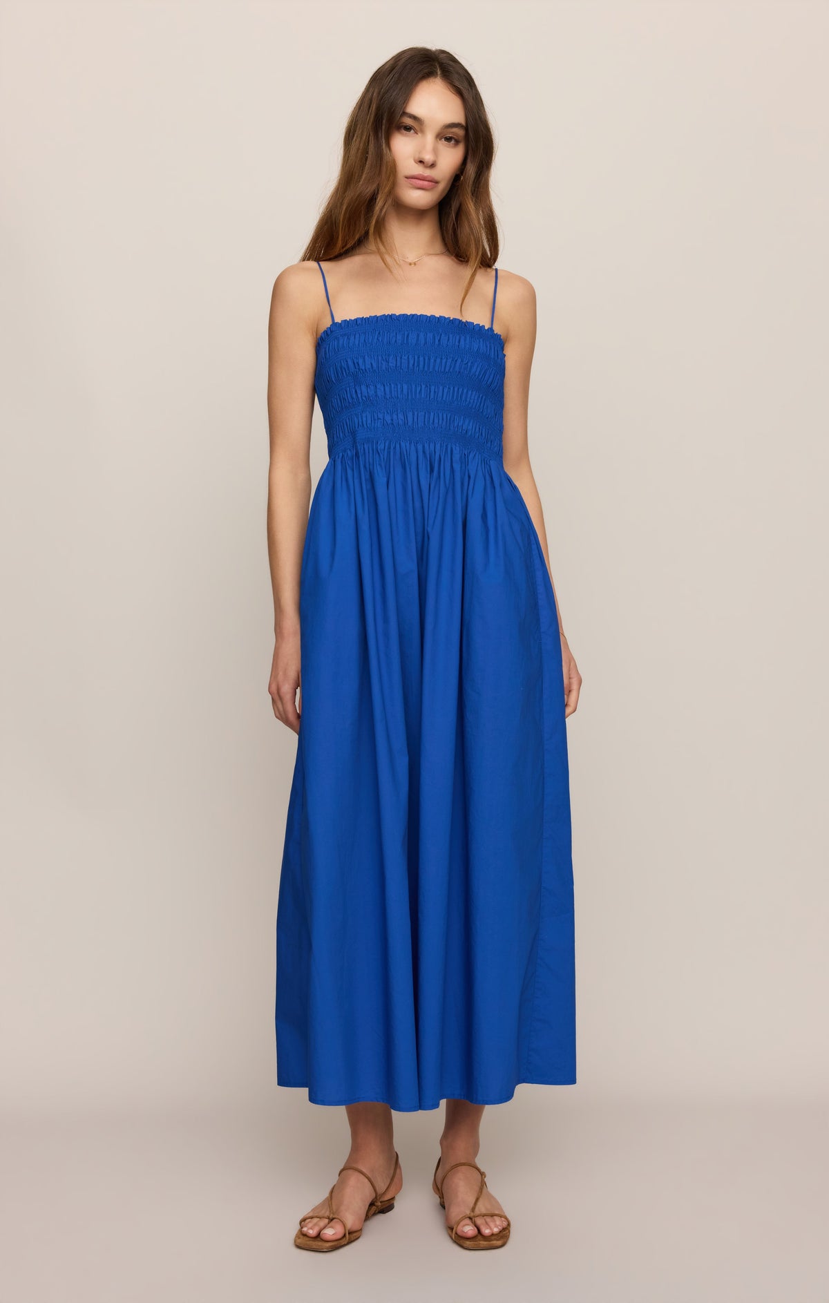 Cornelia Poplin Maxi Dress