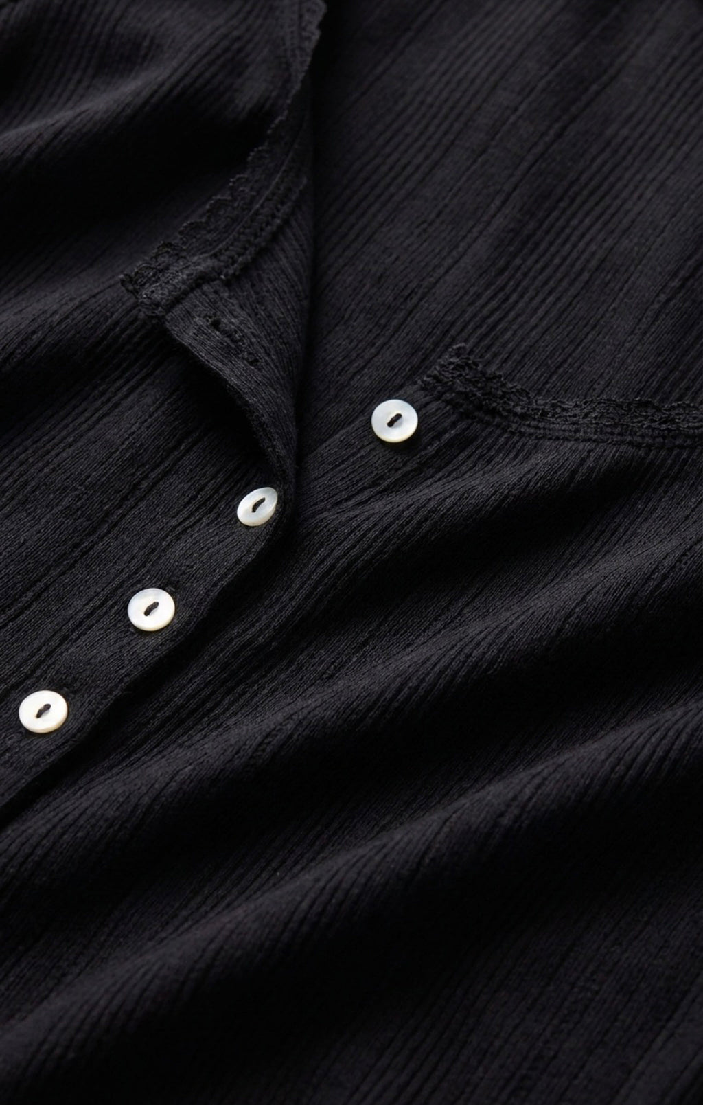 Lainey Pointelle Button Front Tank
