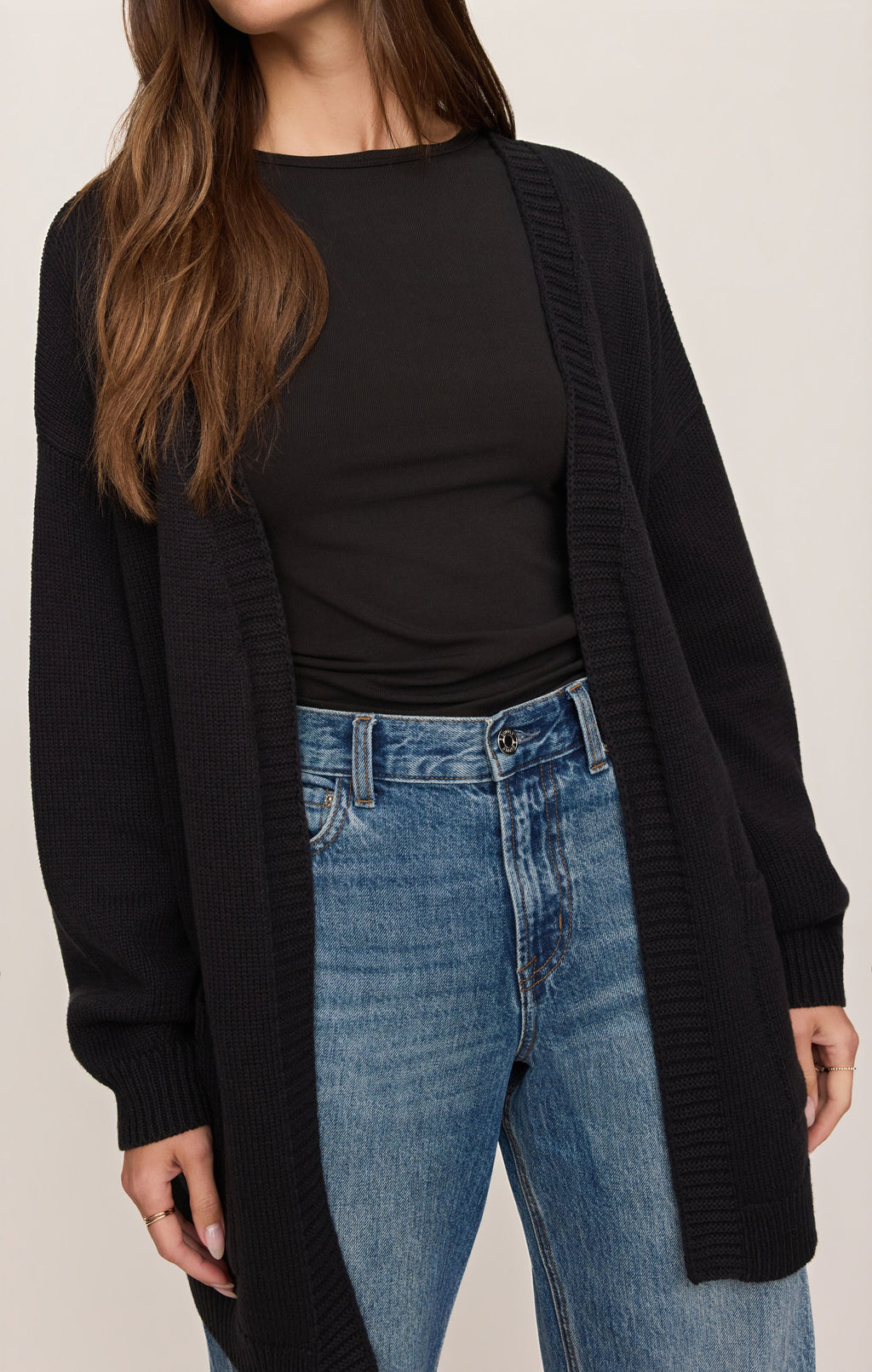 Sanborn Open Cardigan
