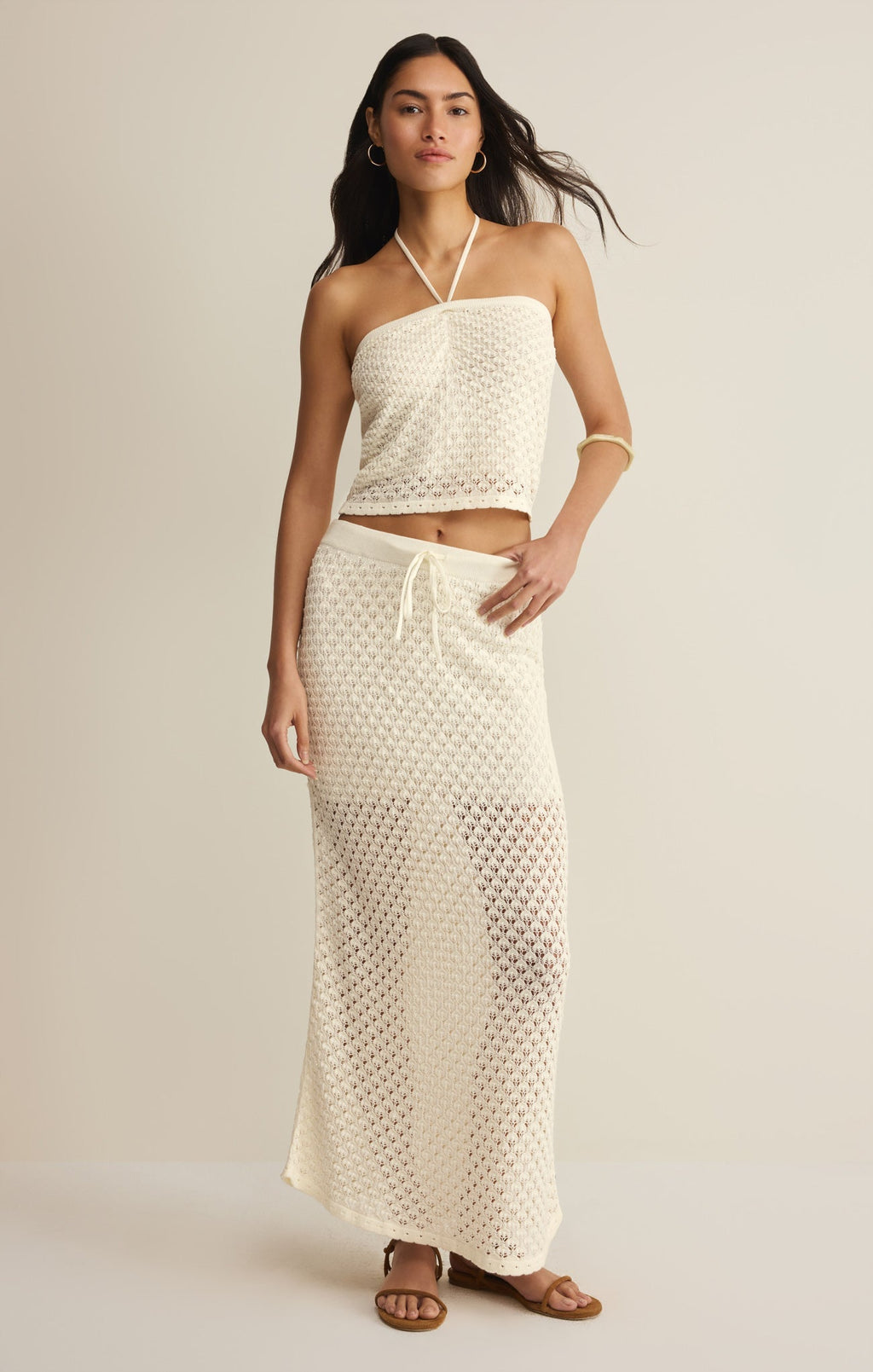 Windswept Crochet Cropped Top