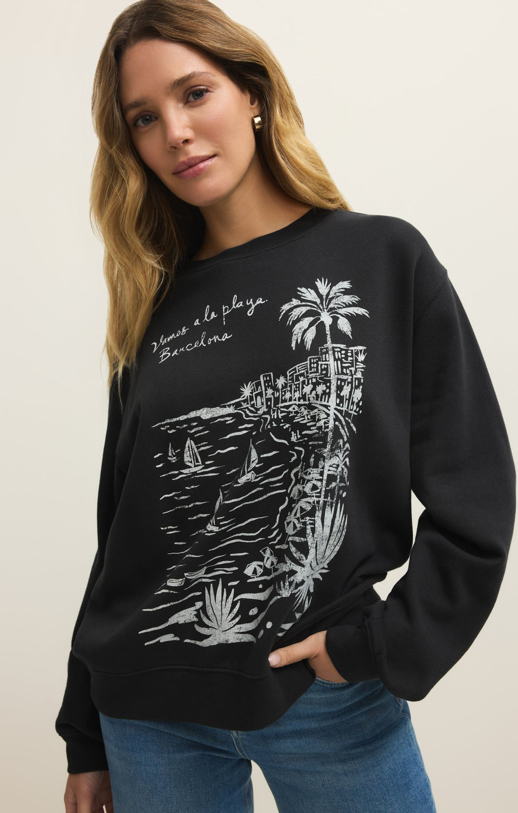 La Playa Boyfriend Sweatshirt