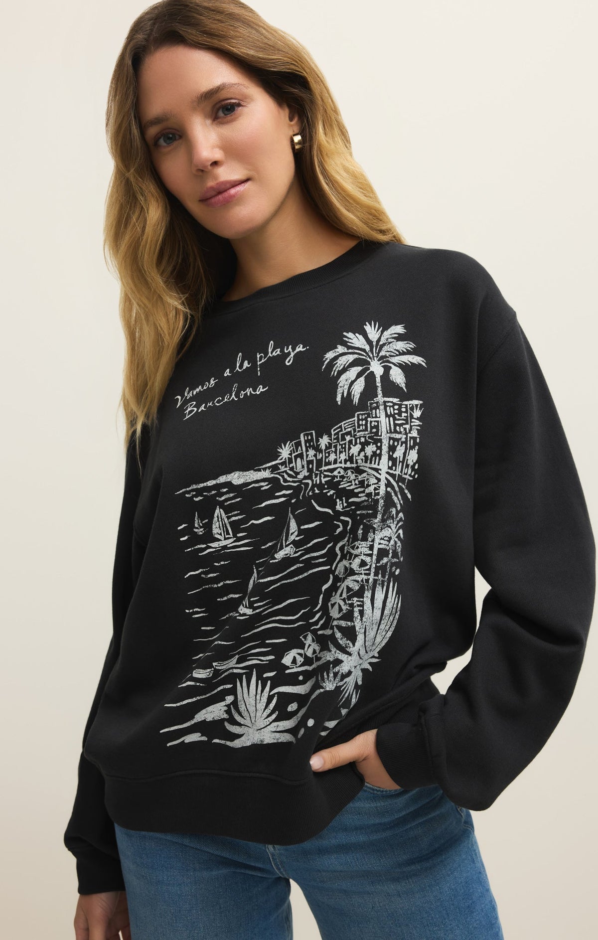 La Playa Boyfriend Sweatshirt