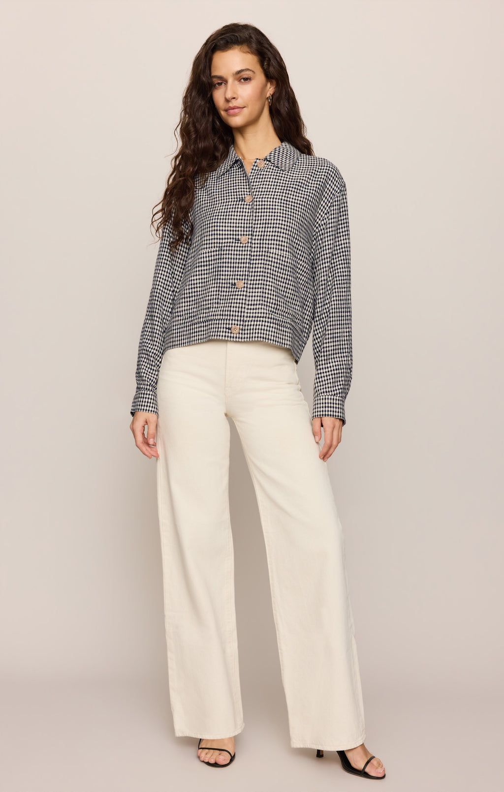 Monroe Gingham Jacket