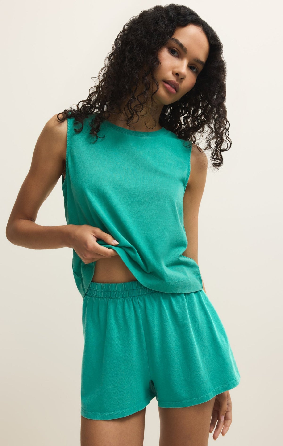 Sloane Cotton Jersey Tank