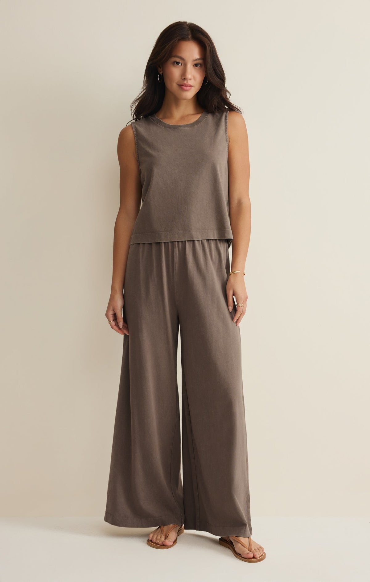Sloane Cotton Jersey Tank