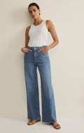 Nova High Rise Wide Leg Denim Pant