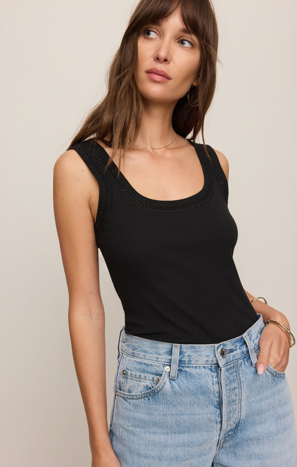 Larkin Whipstitch Tank