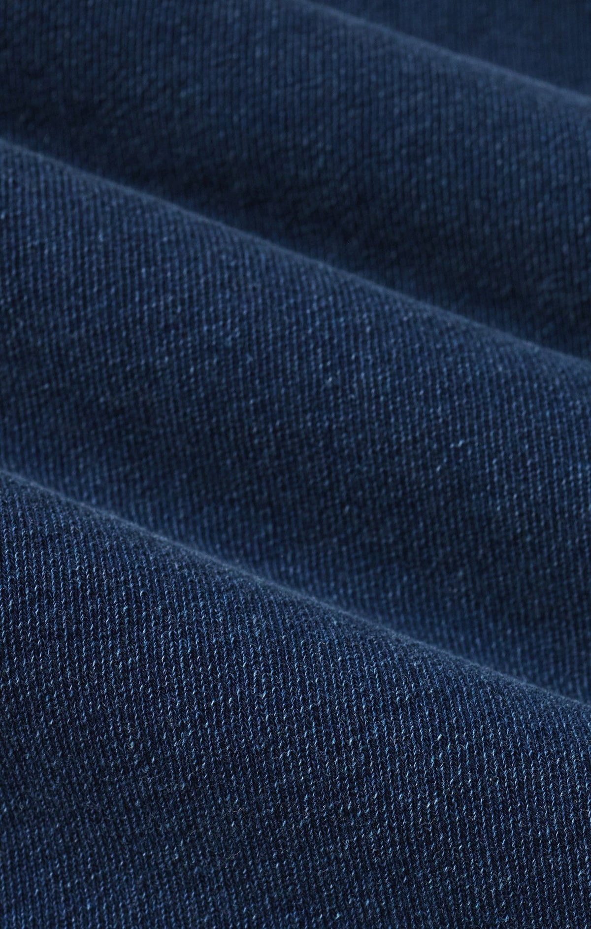 Delphine Knit Denim V-Neck Sweatshirt