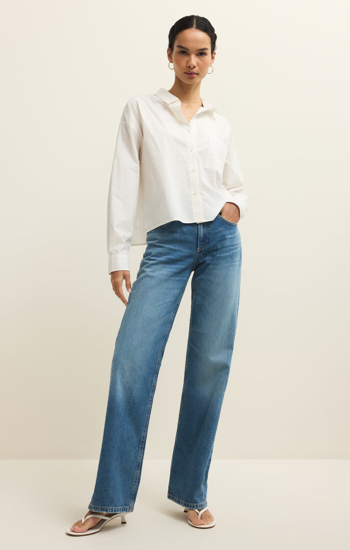 Lisette Poplin Top