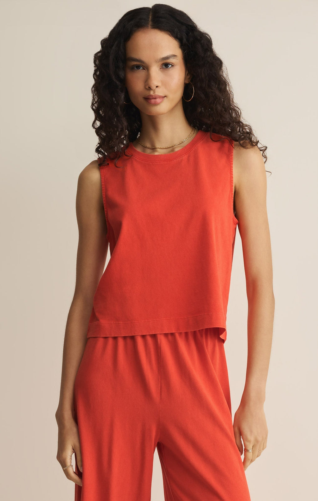 Sloane Cotton Jersey Tank