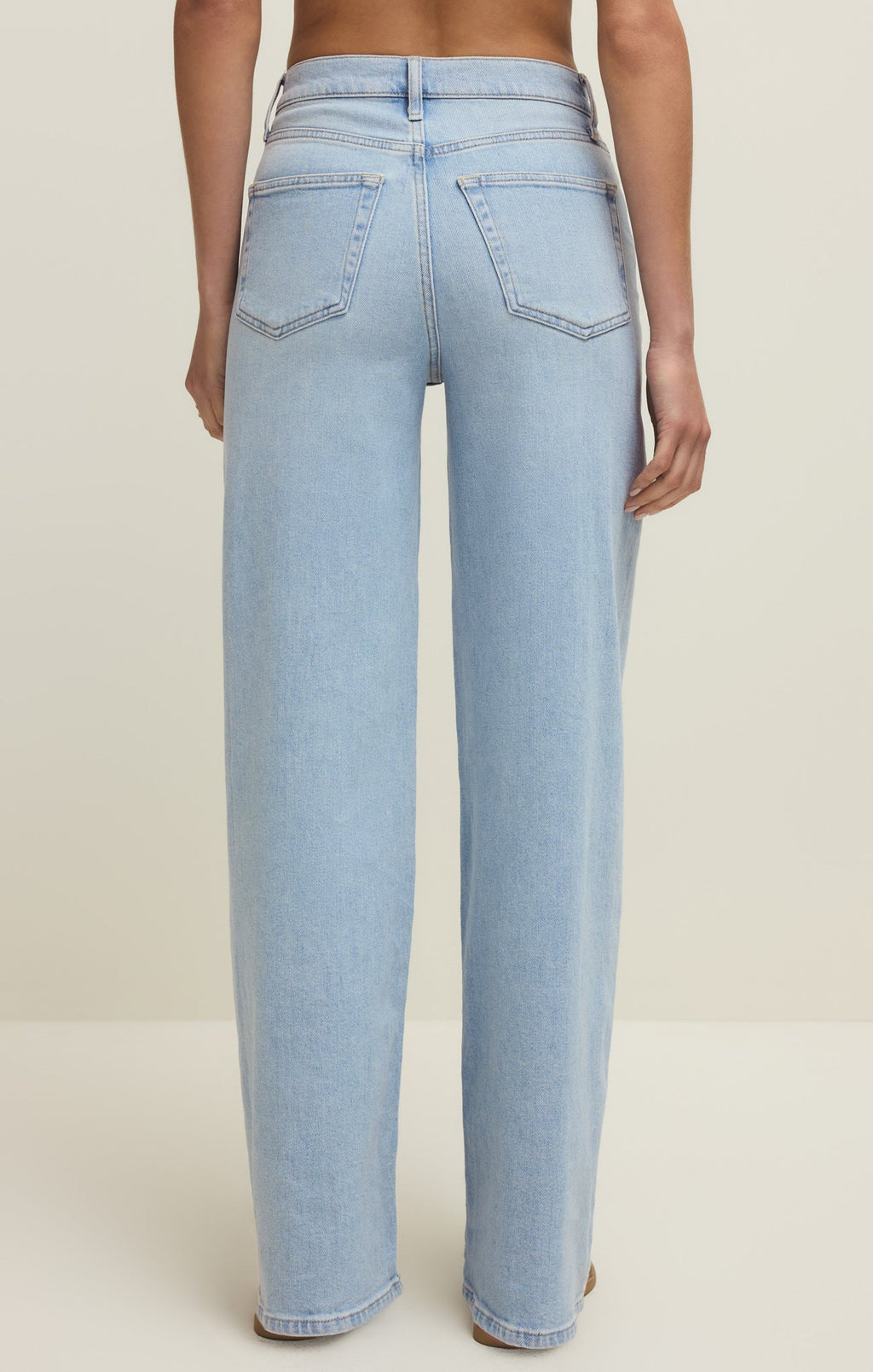 Nova High Rise Wide Leg Denim Pant