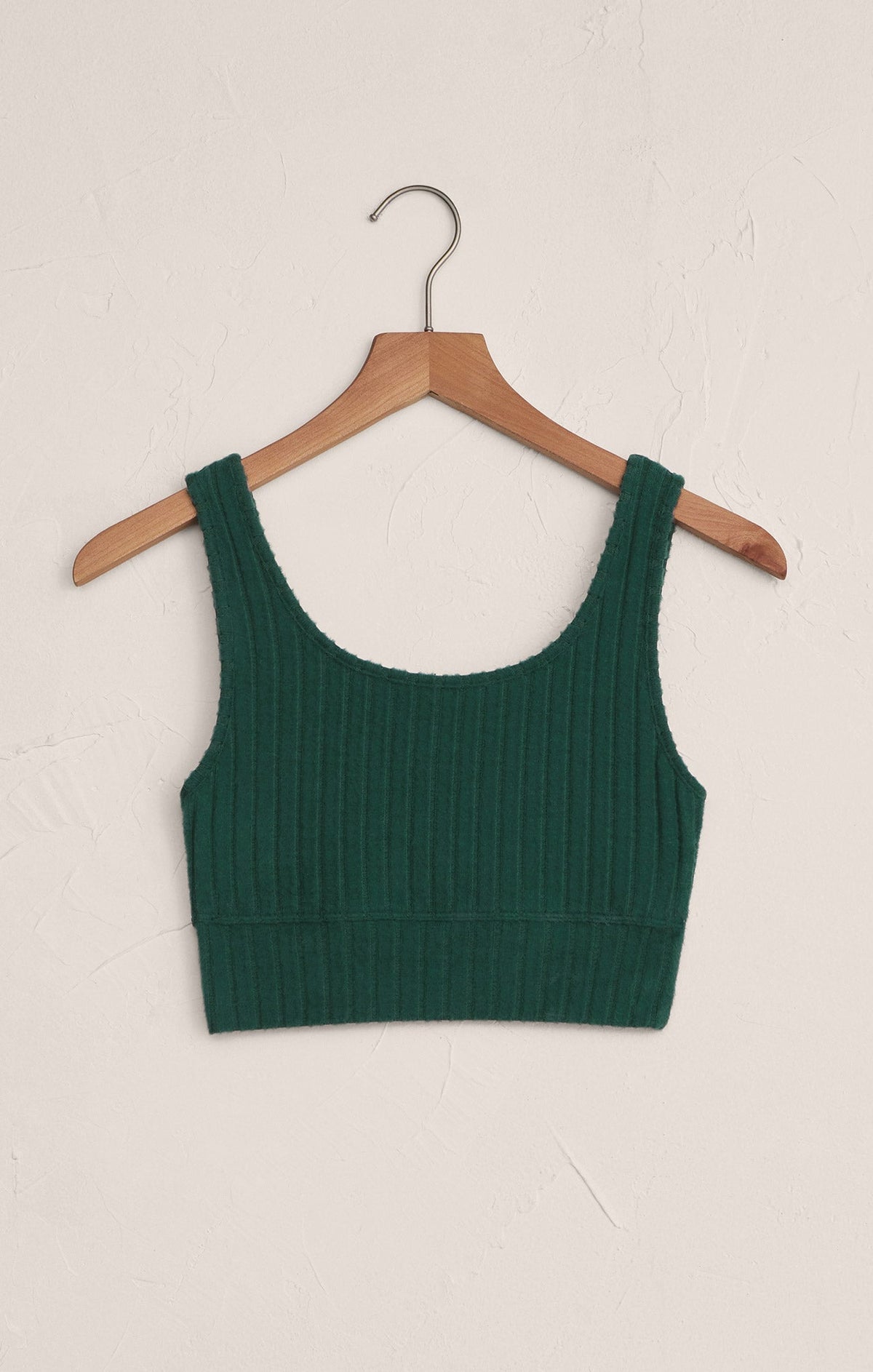 Zoe Silky Rib Tank Bra