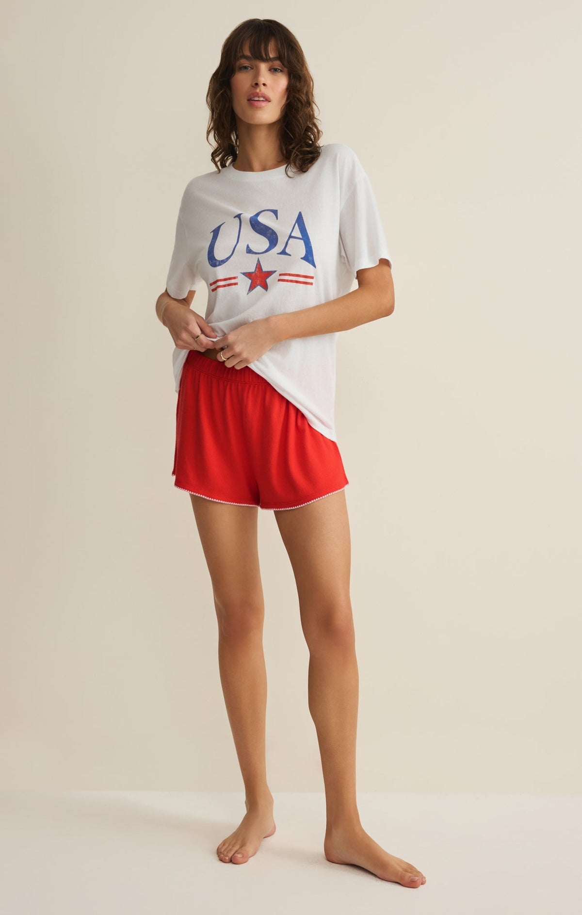 USA Star Boyfriend Tee