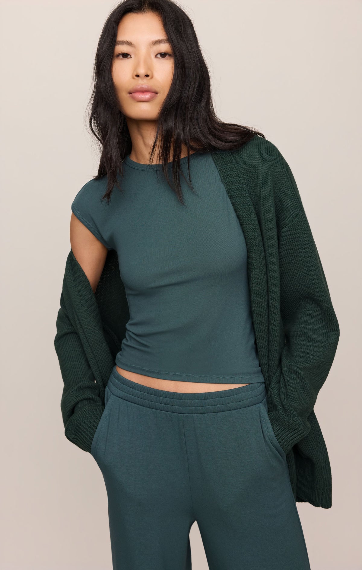 Sanborn Open Cardigan