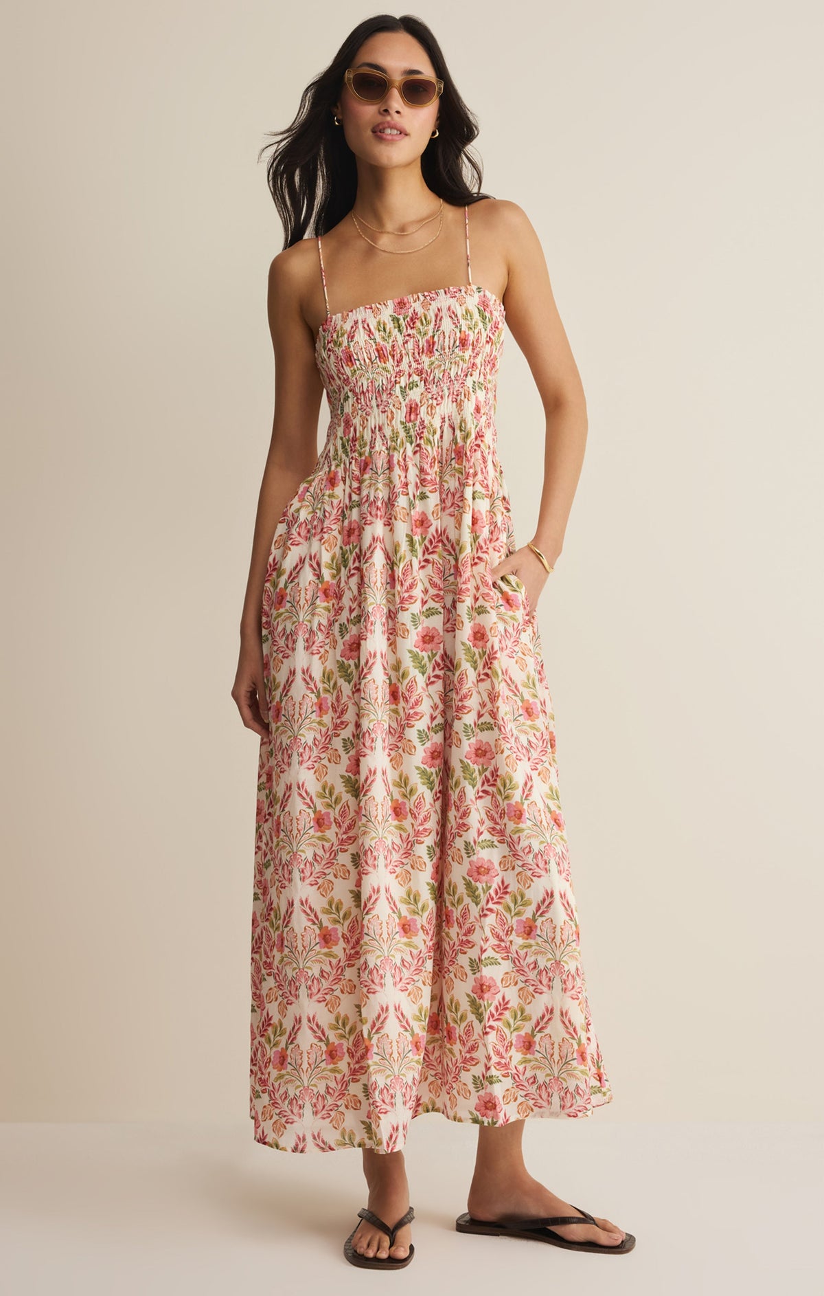 Cornelia Ami Floral Maxi Dress