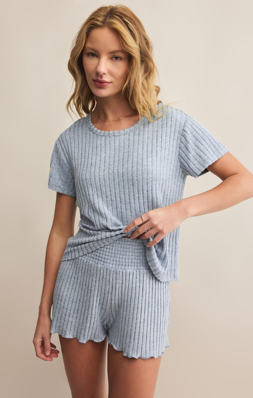 Kara Rib Tee