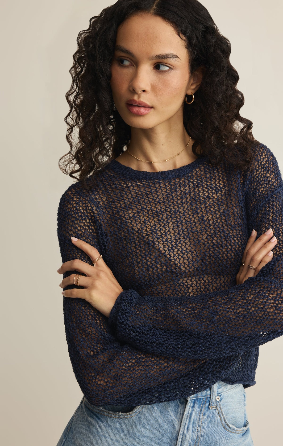 Open Terrain Crochet Sweater
