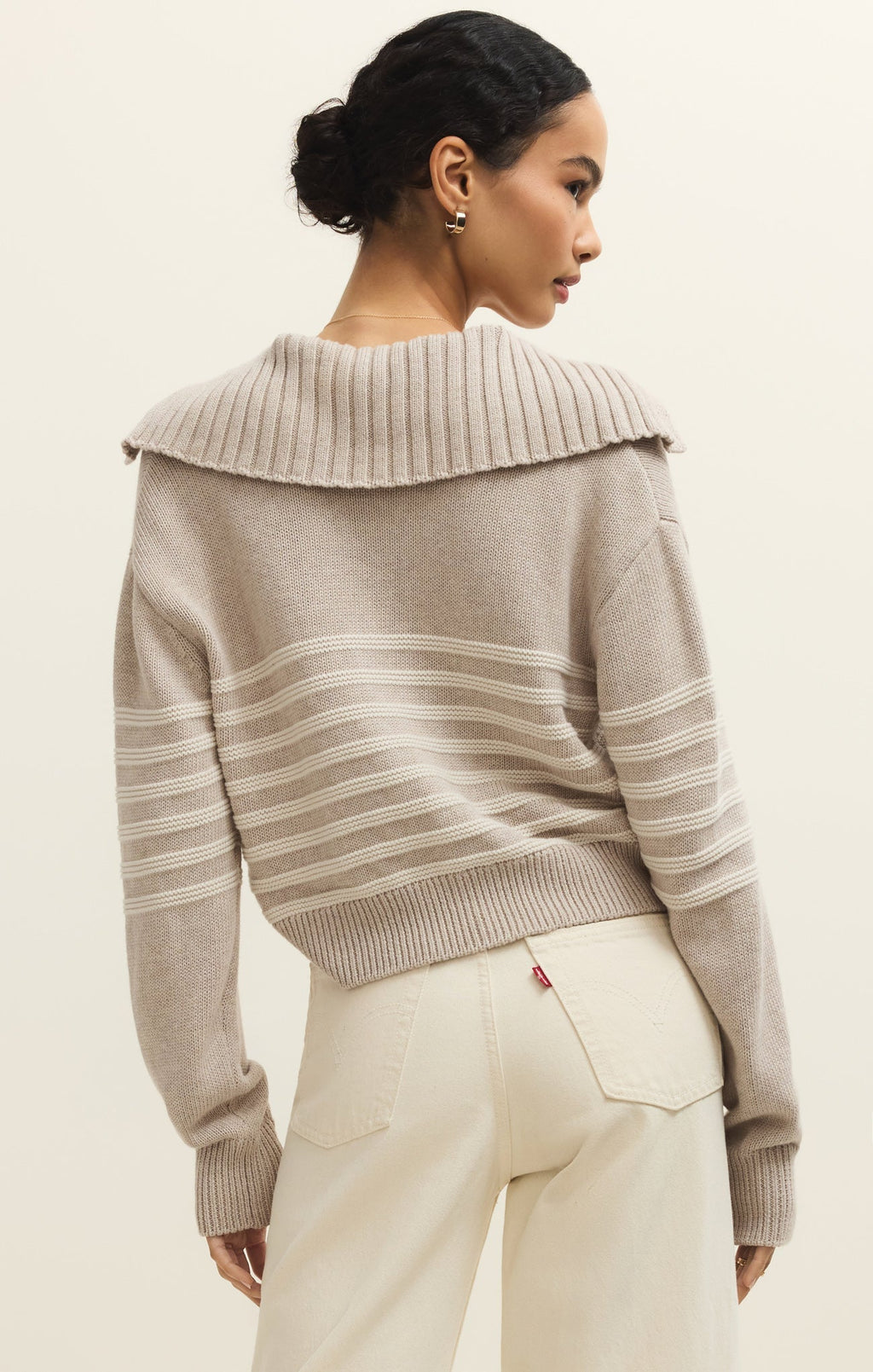 Kovac Cropped Sweater Jacket