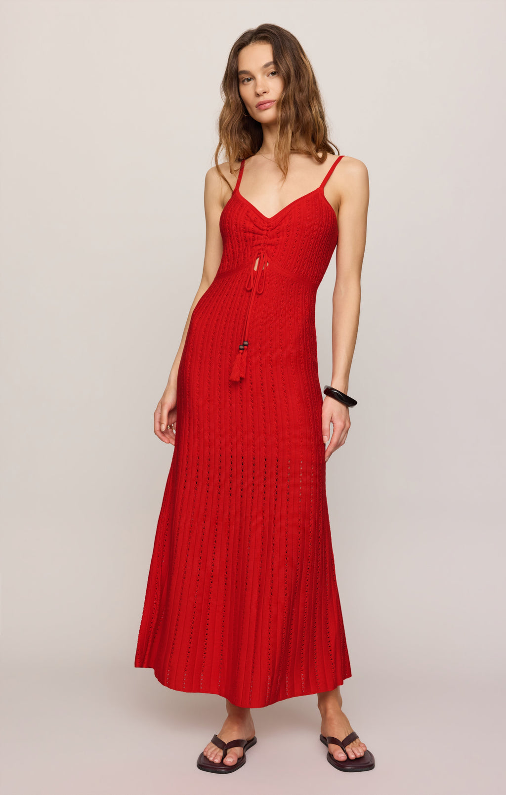 Sunda Crochet Maxi Dress
