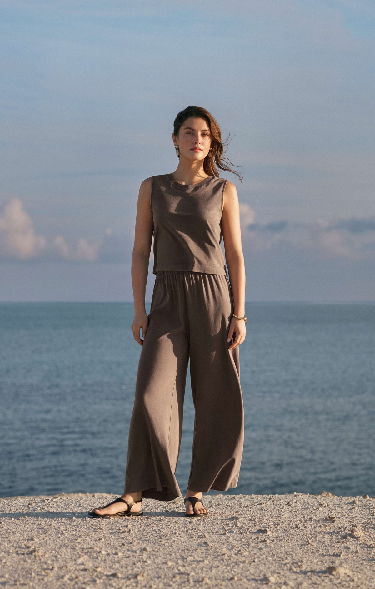 Sloane Cotton Jersey Tank