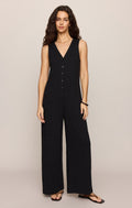 Solace Textured Slub Jumpsuit