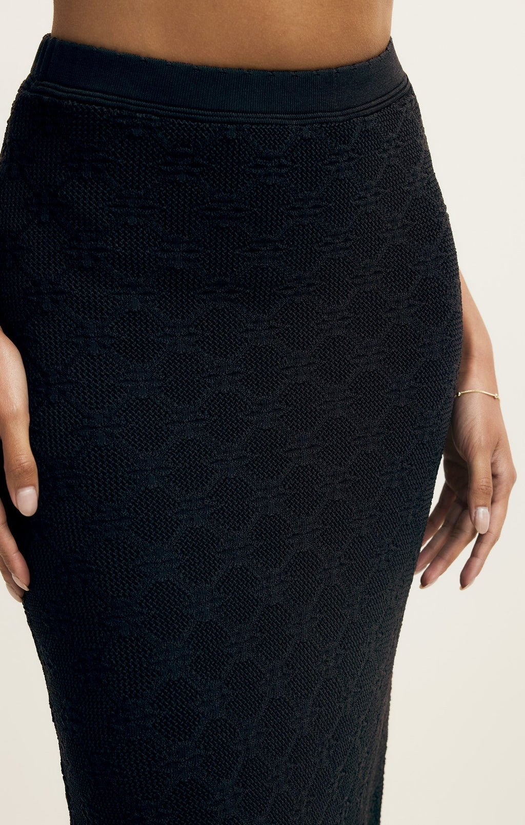 Ramona Jacquard Sweater Midi Skirt