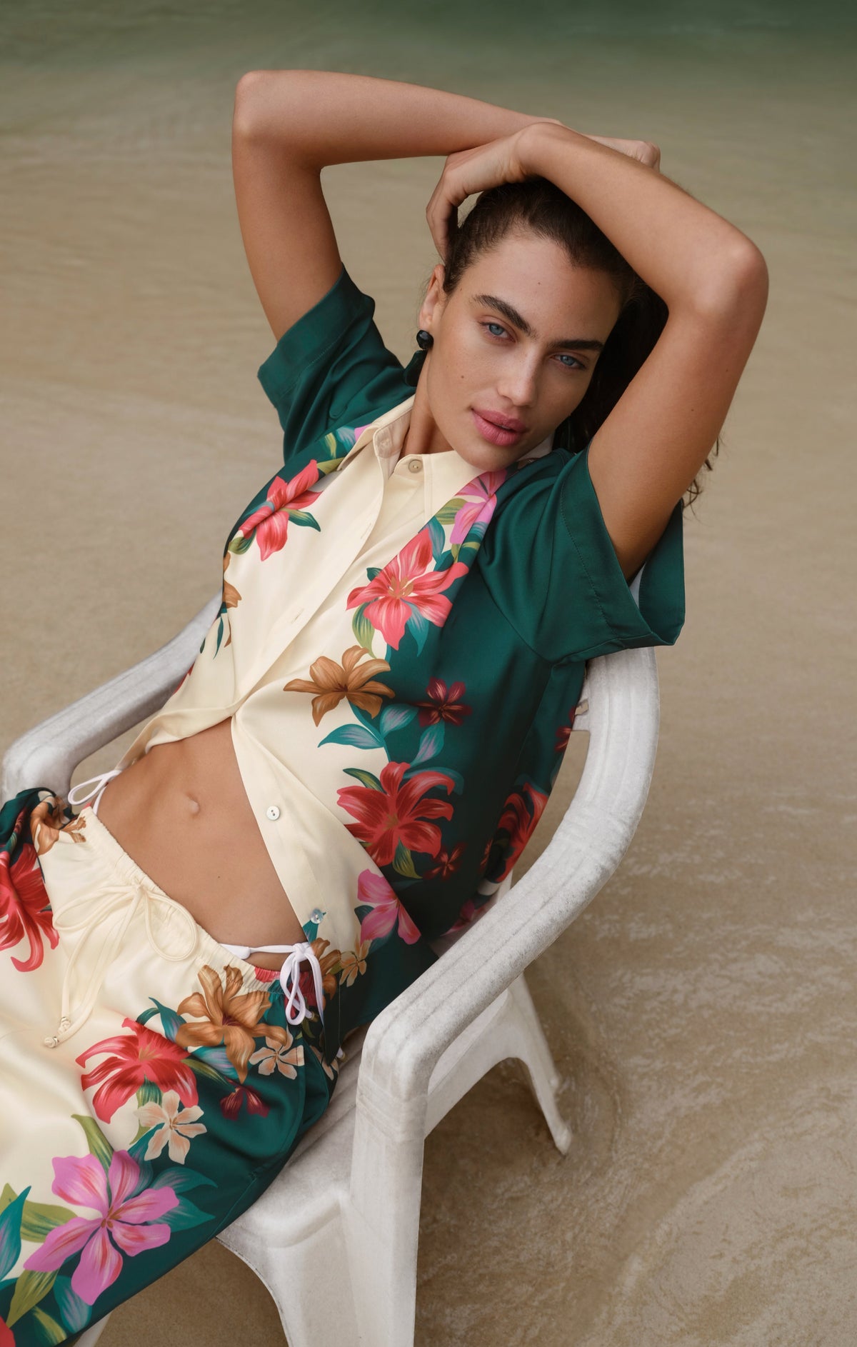 Lani Floral Button Up