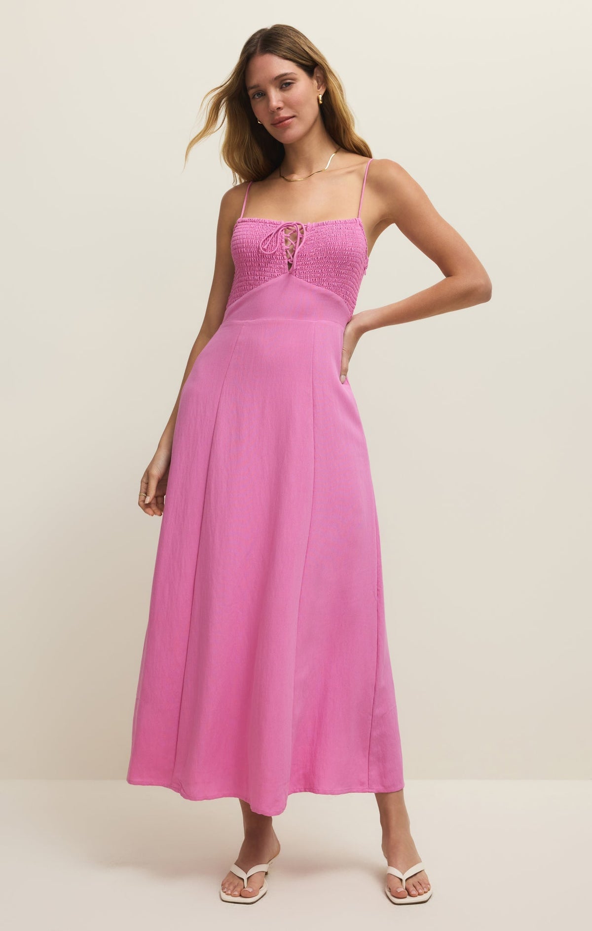 Granada Airy Gauze Maxi Dress