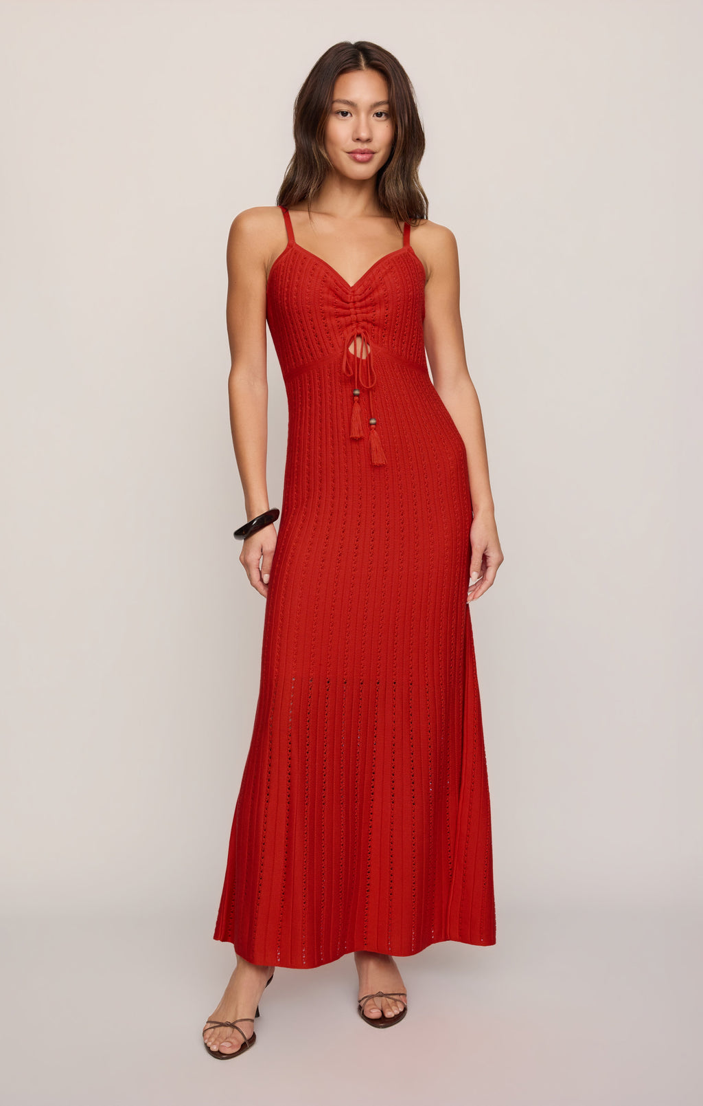 Sunda Crochet Maxi Dress