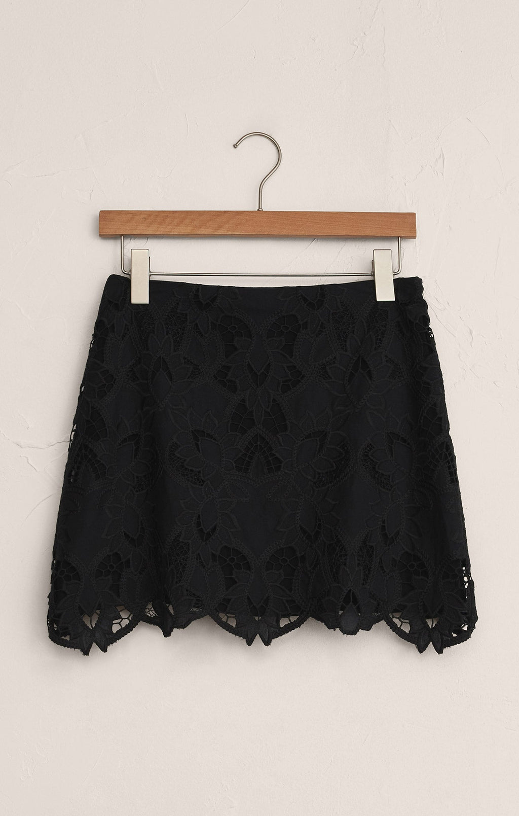 Siren Embroidered Mini Skirt